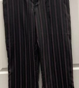 Horsefly Western Black Orange and Red Striped Pants Mens 40x29 Henrietta Texas