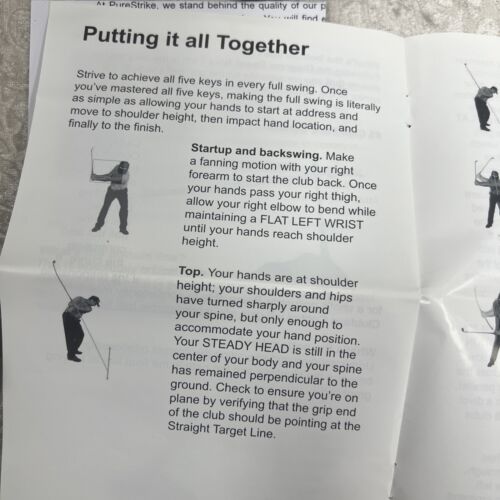 PureStrike The 5 Simple Keys to Consistency by Medicus Golf Training DVD Box Set - Image 6