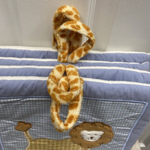 5pc Wall Hanging Set Zoo Animals Crib Nursery Elephant, Tiger, Turtle Etc... - Image 7