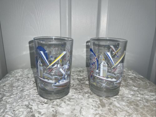 Lot of 2 McDonalds Disney The Magic 25th Anniversary Glasses Mickey Mouse 16oz. - Image 6