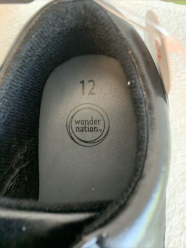 BRAND NEW! Wonder Nation Boy's Toddler Dress Shoes (Size 12) - Image 2