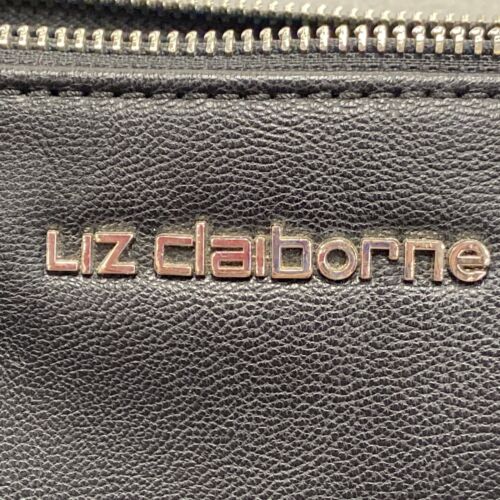 Liz Claiborne Two Tone Purse Shoulder Bag Black and Silver - Image 2