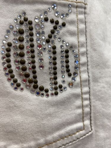 Guess Jeans Women's Size 30 Ivory Mini Jean Skirt - Image 4