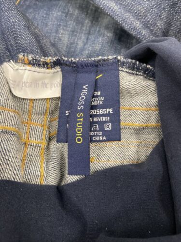 Vigoss Studio Maternity Pull on Denim Stretch Jeans Size 28x31 - Image 6