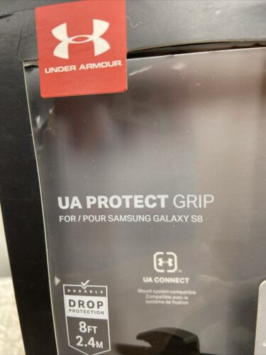 Under Armour UA Protect Grip Samsung Galaxy S8 Phone Case NEW Gray - Image 7
