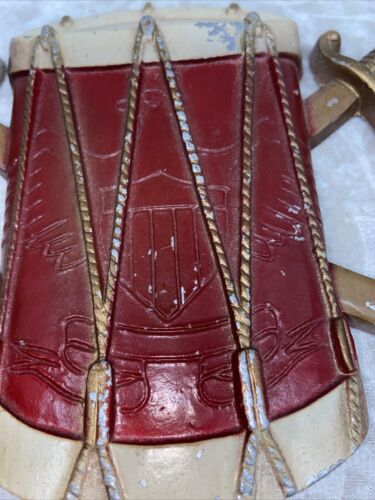 Vintage Sexton USA #576 Metal Drum & Sword with Eagle Wall Decoration - Image 5