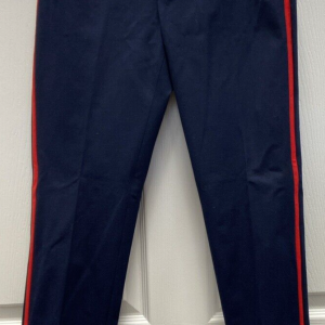 Women’s Banana Republic Navy Dress Pants w/ Red Stripe Down the Sides - Size 4