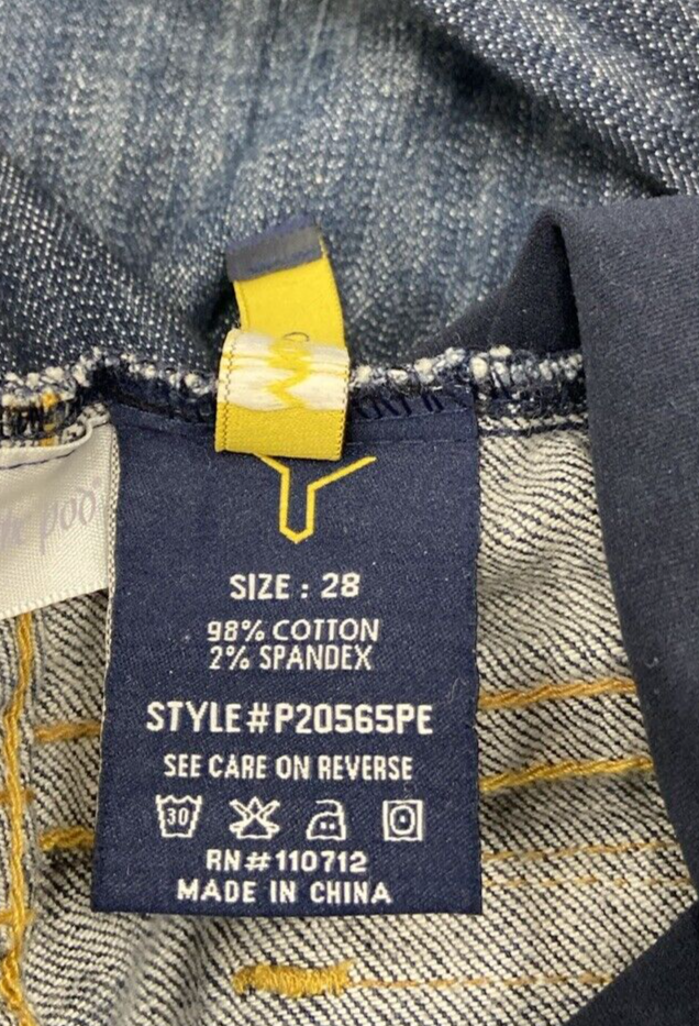 Vigoss Studio Maternity Pull on Denim Stretch Jeans Size 28x31 - Image 7