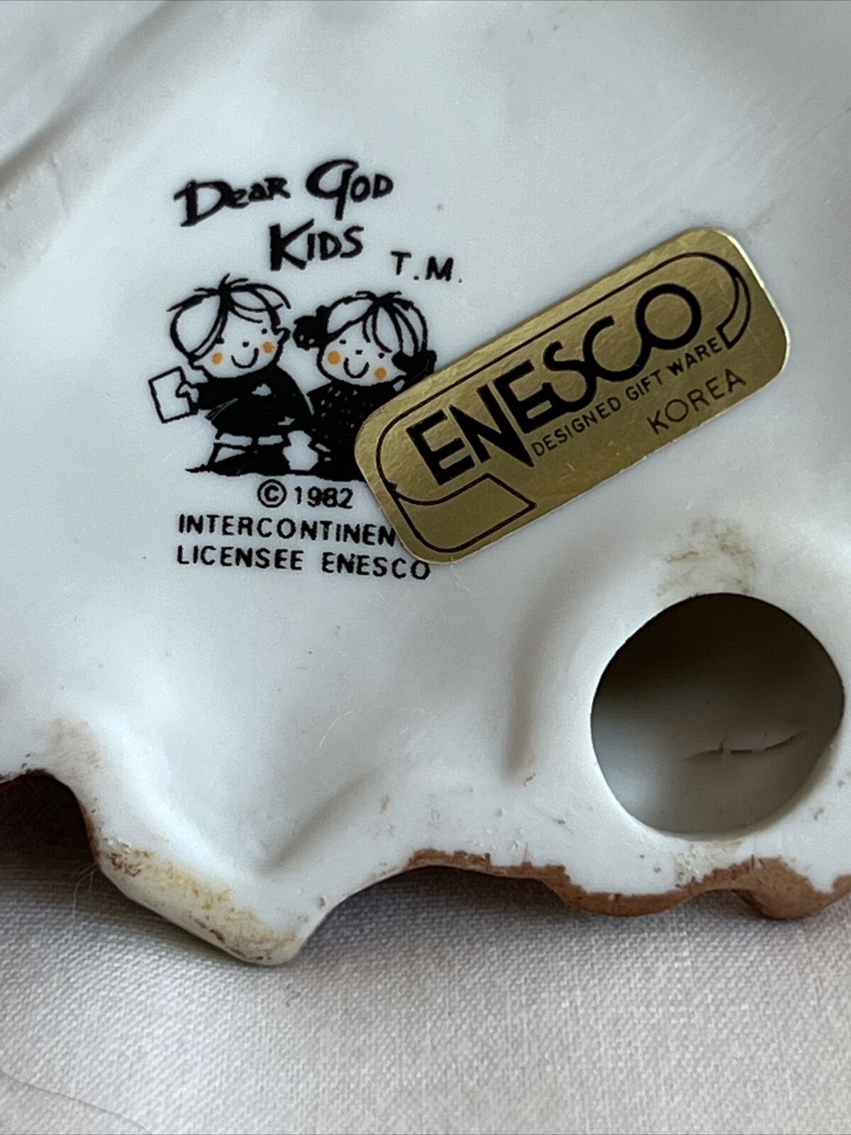 Enesco DEAR GOD KIDS Campfire Boy Dear God, WOULD YOU LIGHT THE FIRE? PLEASE. - Image 5