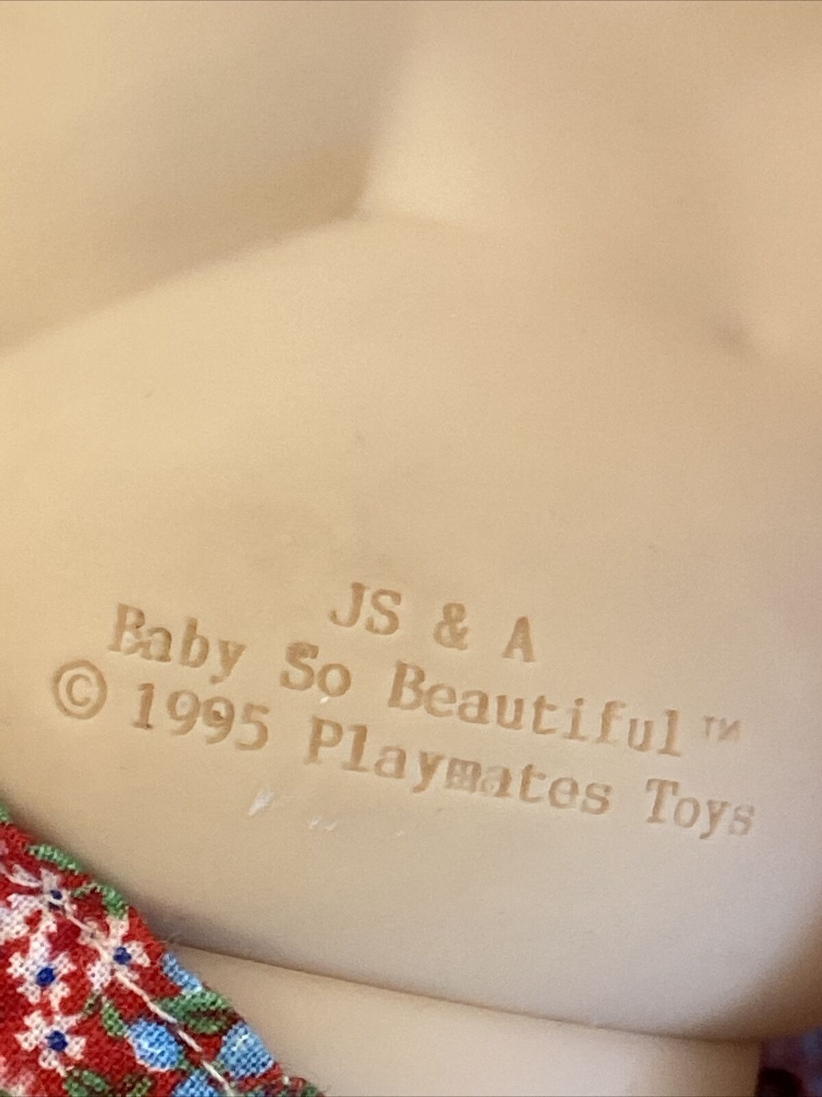 Vintage 1995 *Baby So Beautiful* 15”/Vinyl/Playmates/ Excellent Condition!! - Image 7