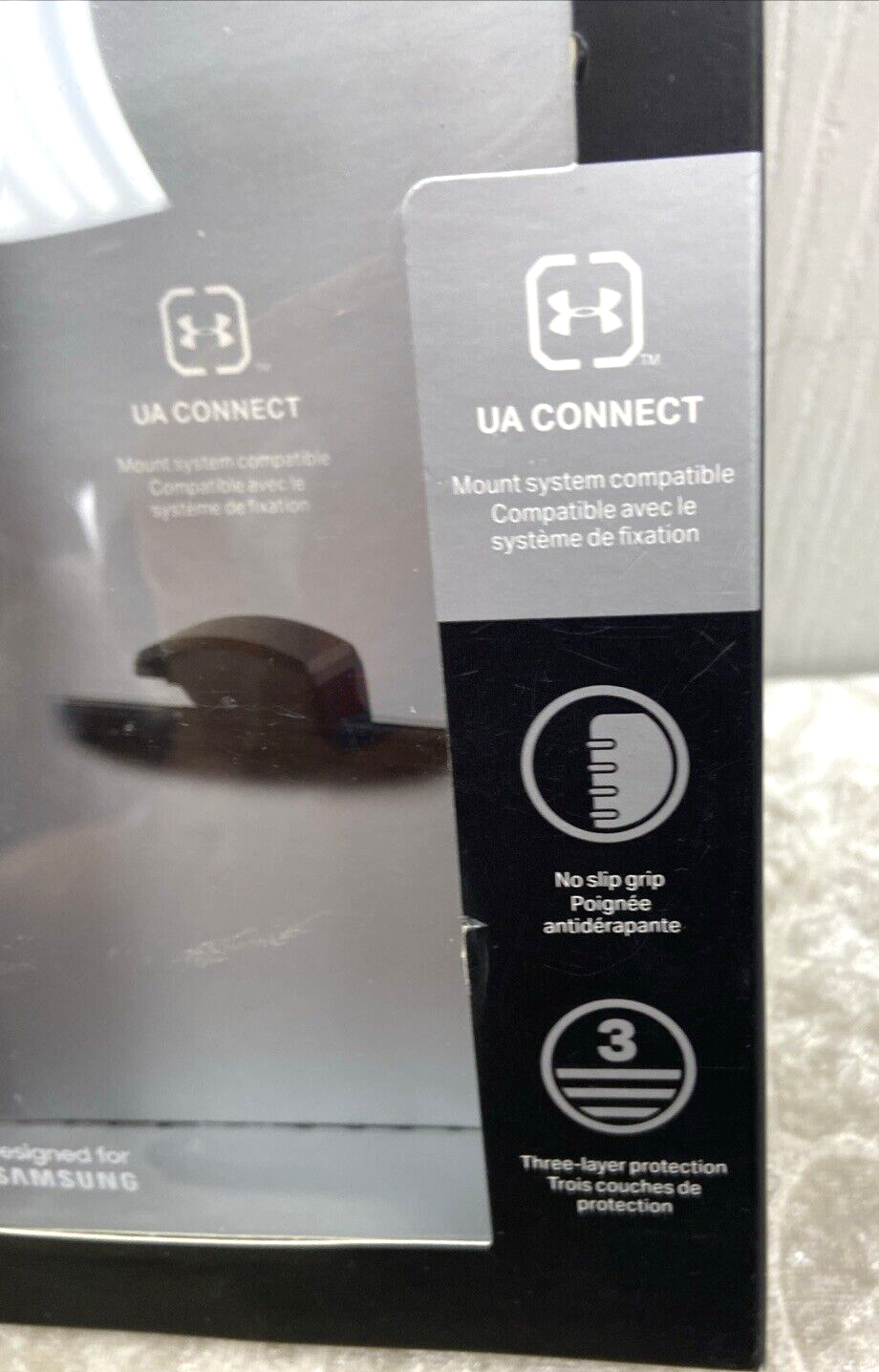 Under Armour UA Protect Grip Samsung Galaxy S8 Phone Case NEW Gray - Image 5
