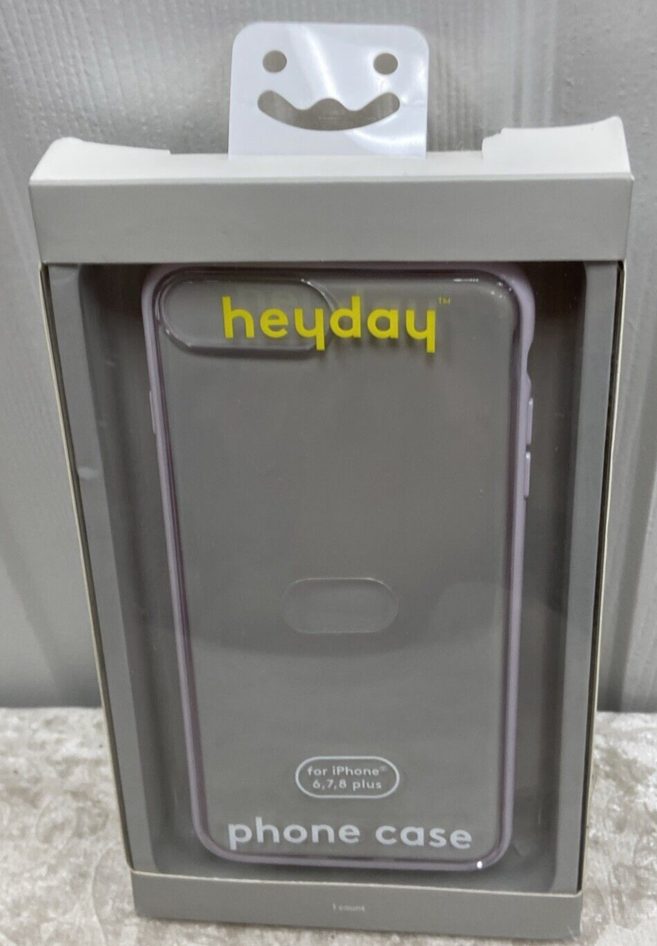 Heyday Phone Case for Apple iPhone 6,7,8 Plus (Silicone Lt.Pink/Clear)~ New! - Image 4