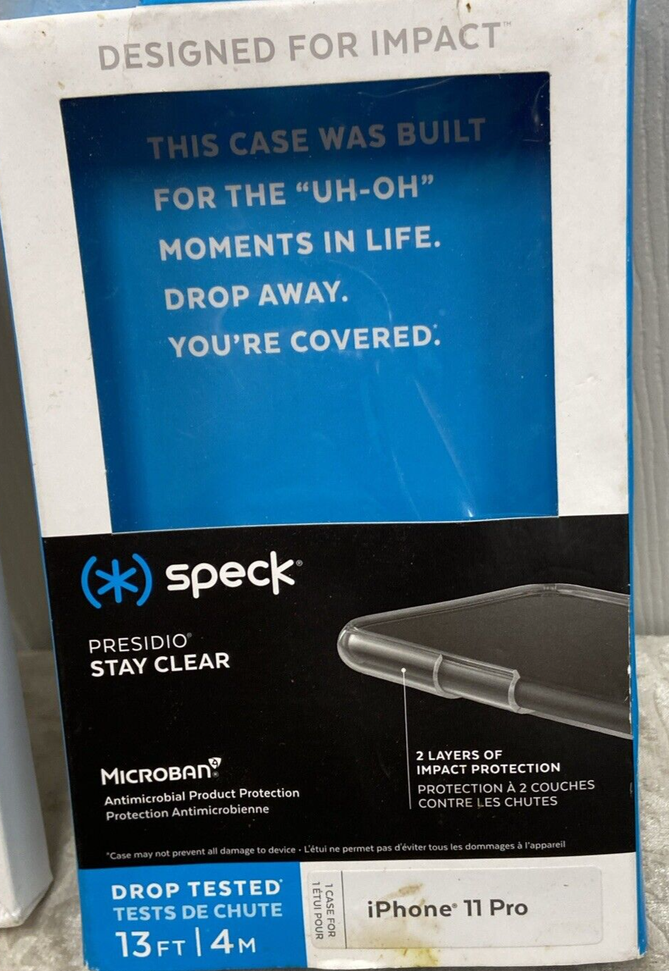 Speck Presidio Stay-Clear Case - iPhone 11 Pro 13Ft Drop Tested - Image 2