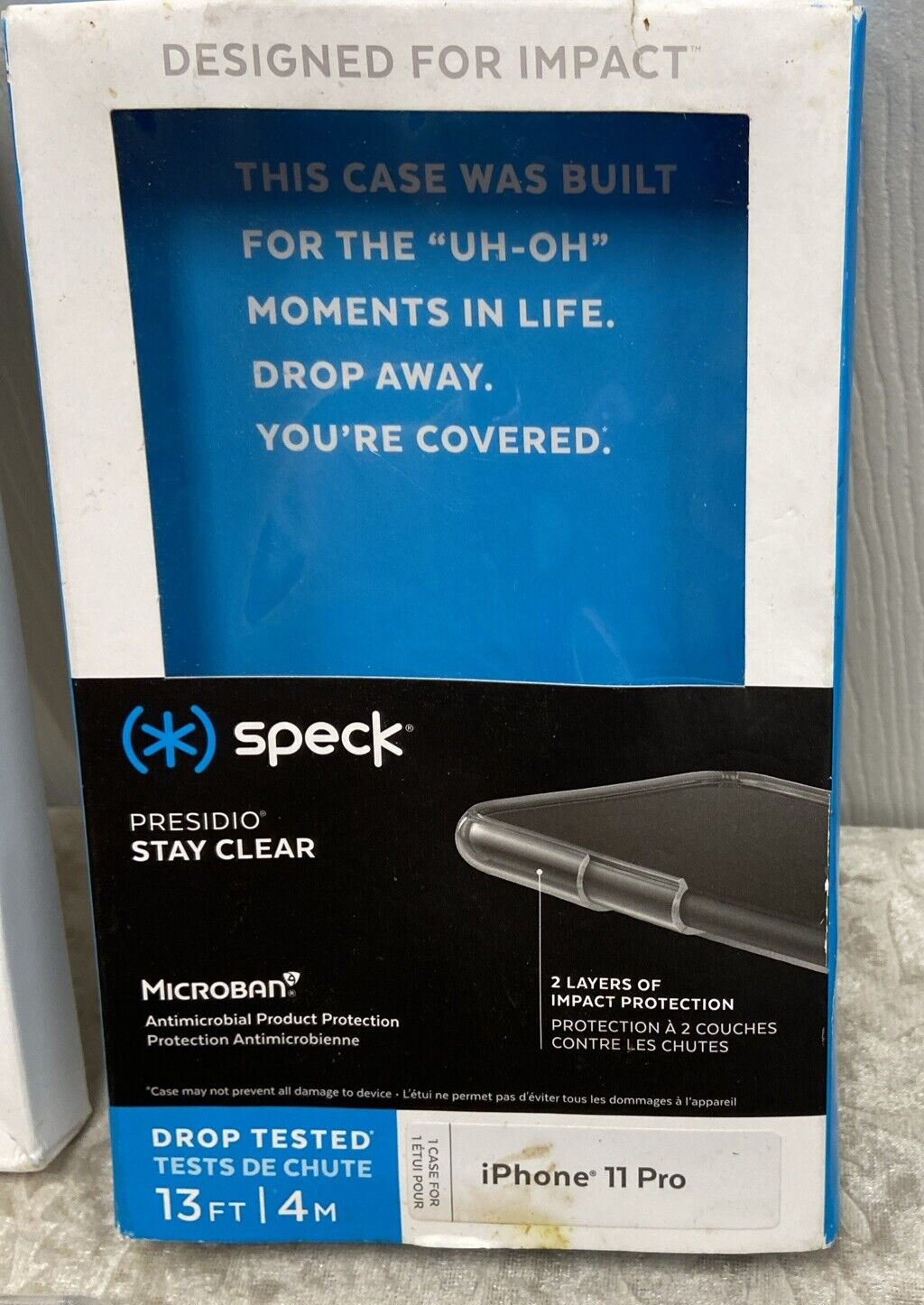 Speck Presidio Stay-Clear Case - iPhone 11 Pro 13Ft Drop Tested - Image 3