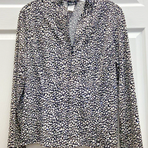 MSK WOMEN'S LONG SLEEVE TOP SIZE LARGE DRESSY EMBELLISHED WITH SEQUINS