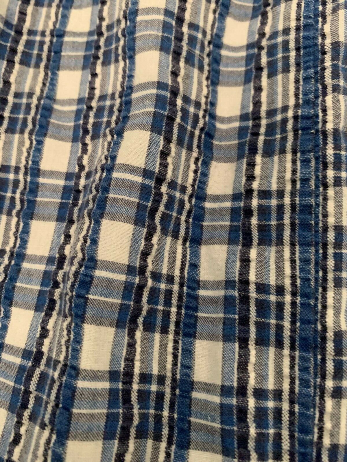 Baby Miniwear blue and white plaid boys outfit 6/9 Mos. Lil Golf Pro - Image 6