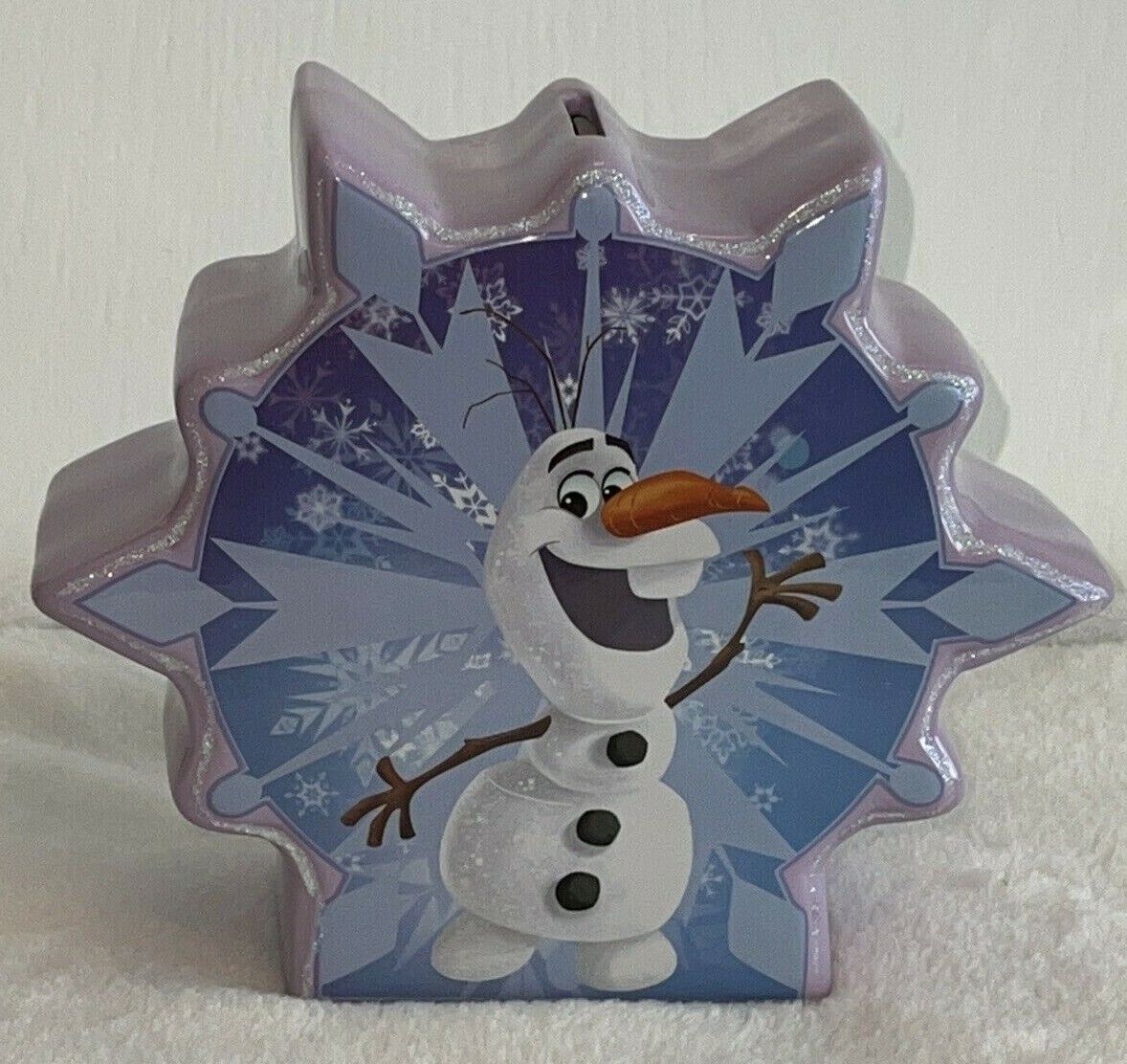 Disney Frozen Elsa, Anna and Olaf Coin Bank, Snowflake Bank, Money Bank - Image 2