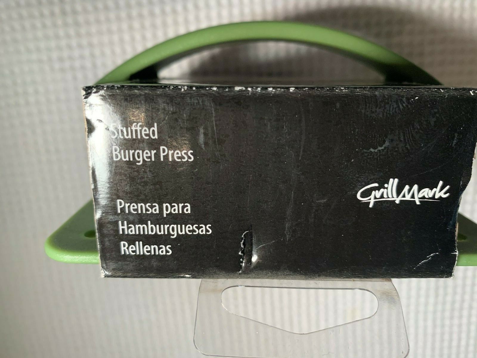 Grill Mark Plastic Burger Press Green= Brand New - Image 4