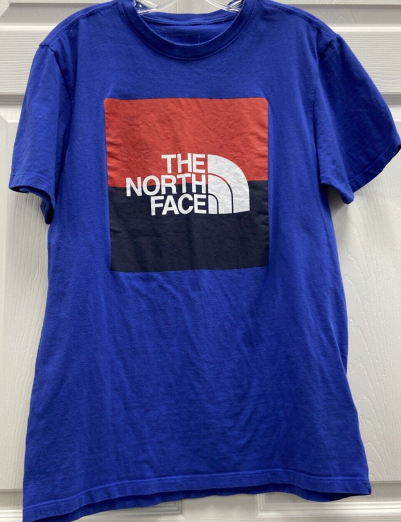 Mens The North Face Royal Blue Tshirt Size Small Main Image