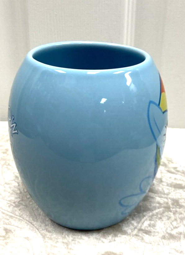 MY LITTLE PONY Coffee Mug RAINBOW DASH Large Blue Vandor 2014 Hasbro - Image 6