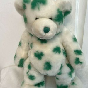 Build a Bear Lucky Teddy Limited Edition Shamrocks St. Patricks Day