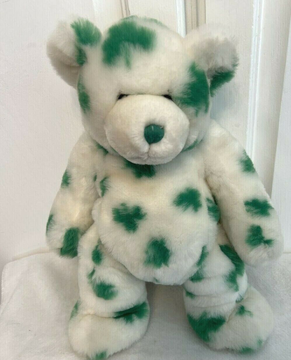 Build a Bear Lucky Teddy Limited Edition Shamrocks St. Patricks Day