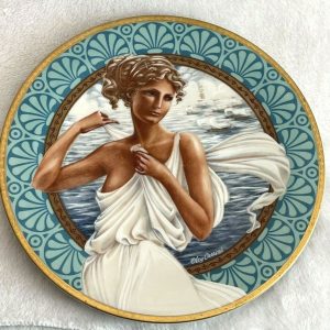 Vintage Oleg Cassini Most Beautiful Women Plate - Helen of Troy First Issue