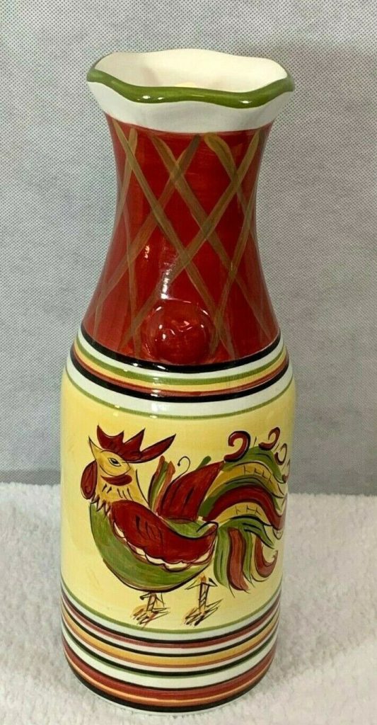 Vintage Country Rooster Chicken HD Designs Yellow and Red Everyday Living Nice! Main Image