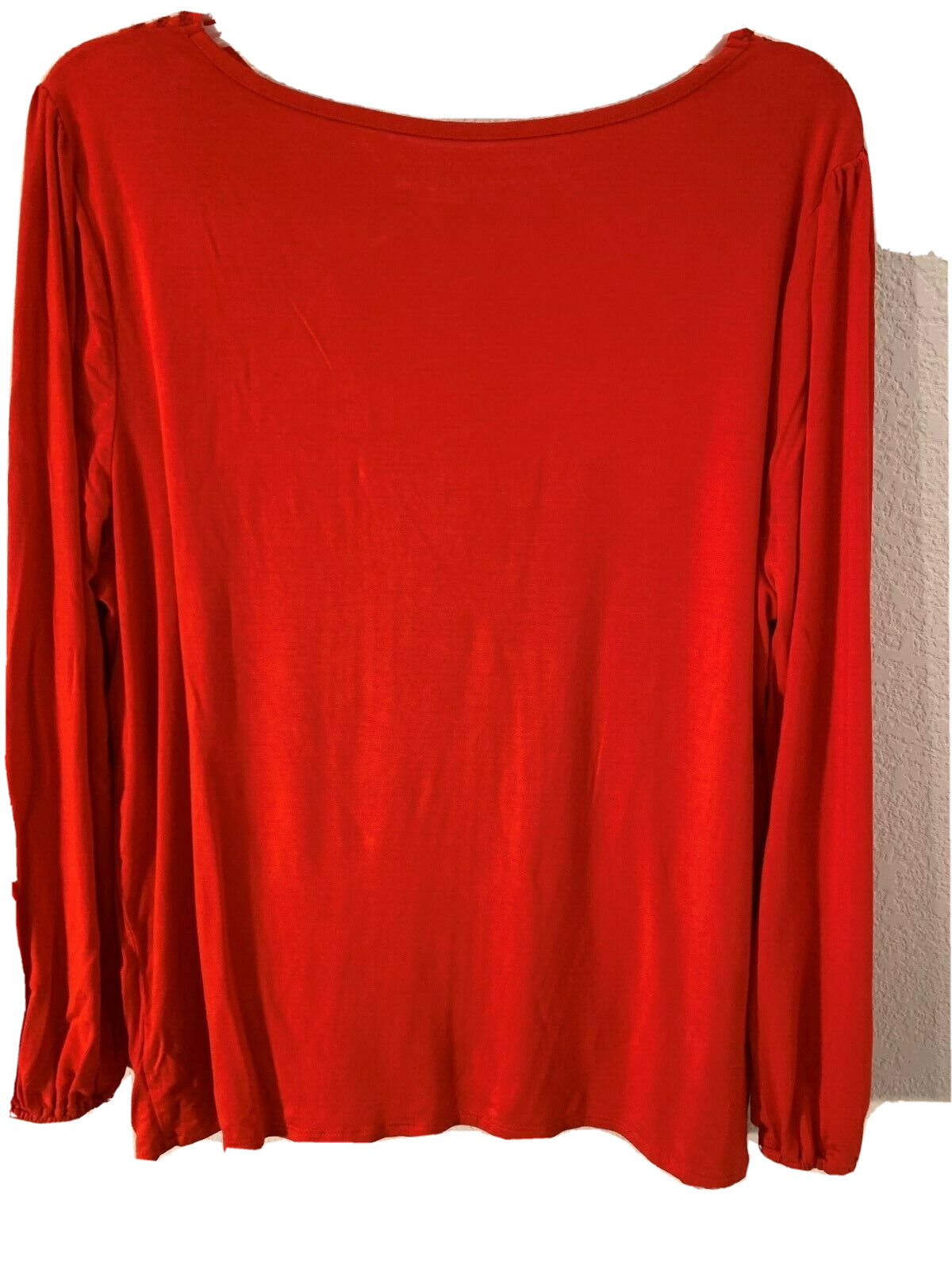 Ava & Viv Red Long Sleeve Plus Size Shirt Size 3X - Image 2