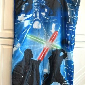 Star Wars Darth Vader Luke Silhouette Reversible Kids Sleeping Bag - 30" x 54"