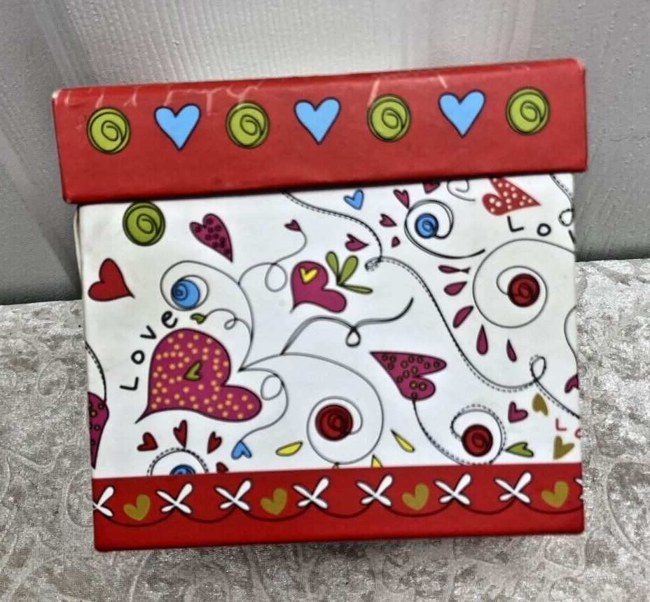 Porcelain Colorful Love with Hearts Mug in Matching Gift Box - Image 8