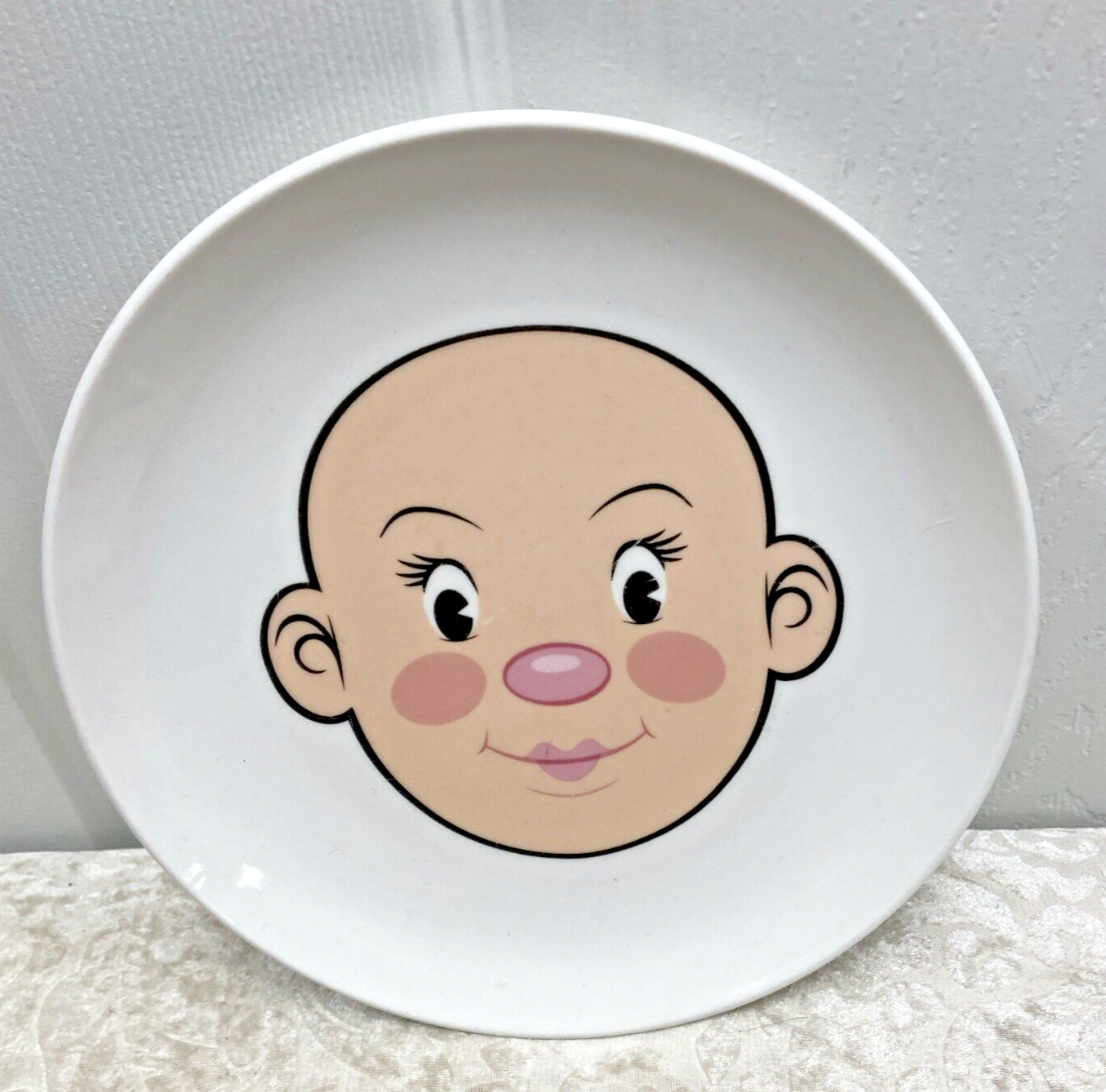 Fred & Friends Plays With His Food Ceramic Plate Childs Dinner Dish - 8.5” - Image 2