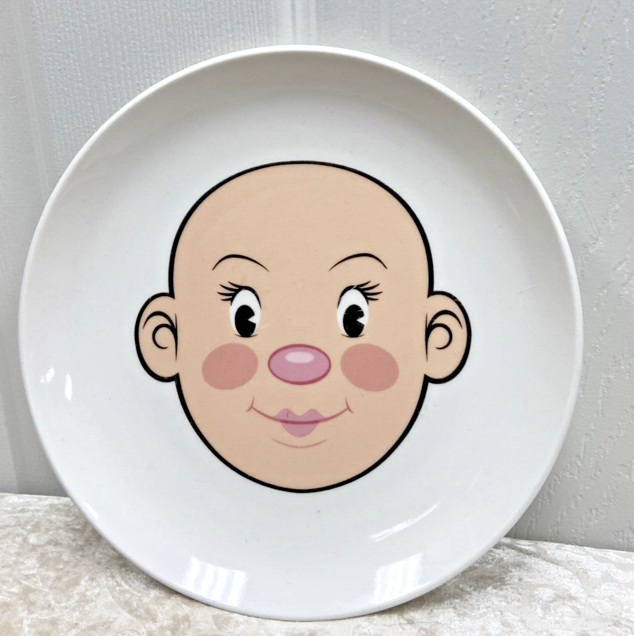Fred & Friends Plays With His Food Ceramic Plate Childs Dinner Dish - 8.5” - Image 3