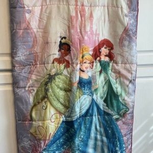 Disney Princess Sleeping Bag Indoor / Outdoors 28X56 Inches