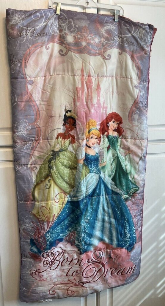 Disney Princess Sleeping Bag Indoor / Outdoors 28X56 Inches  Main Image