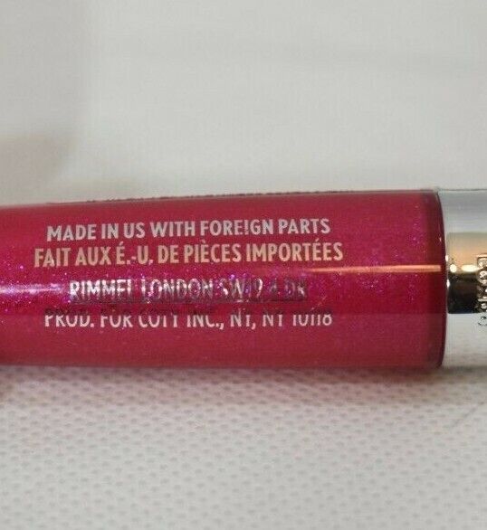 Rimmel Stay Glossy Lip Gloss Pop Fizz Pink 345 Good Stocking Stuffer - Image 4