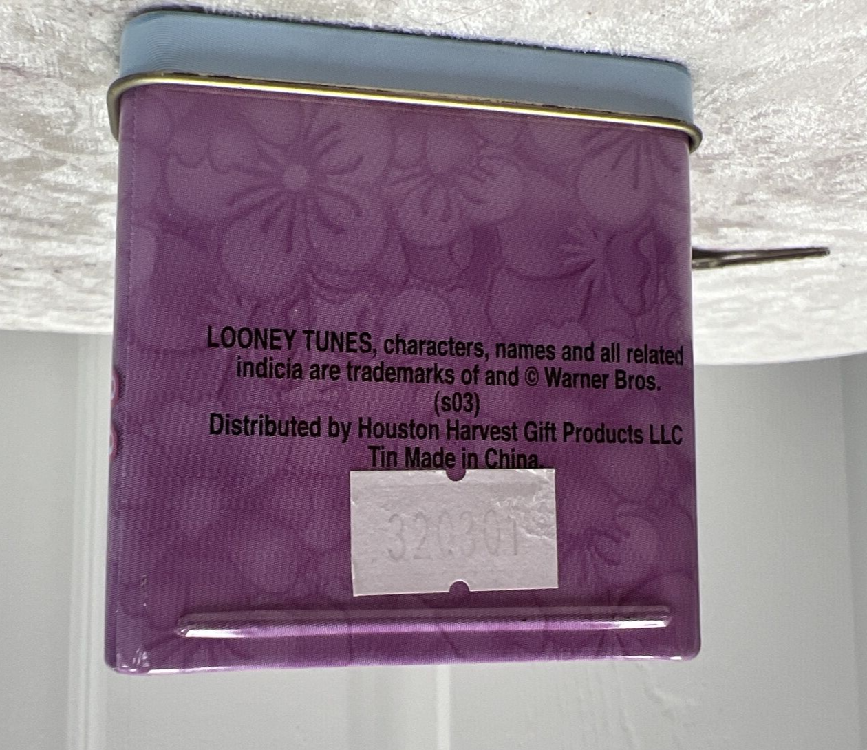 Looney Tunes Tweety Bird 2001 Pink Mini Locker Bank w Vintage Lock & Key EUC - Image 7