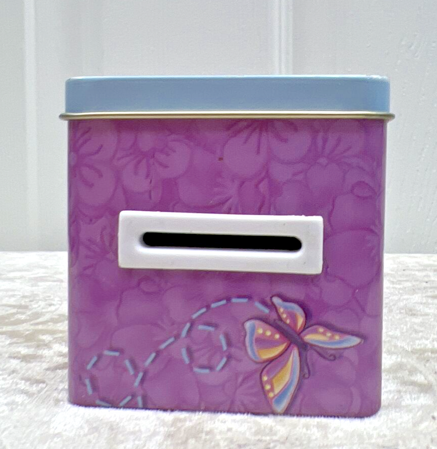 Looney Tunes Tweety Bird 2001 Pink Mini Locker Bank w Vintage Lock & Key EUC - Image 8