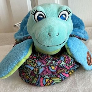 Plush Turtle Hatchling Little Brownie Bakers Originals 12" From Egg to Turtle