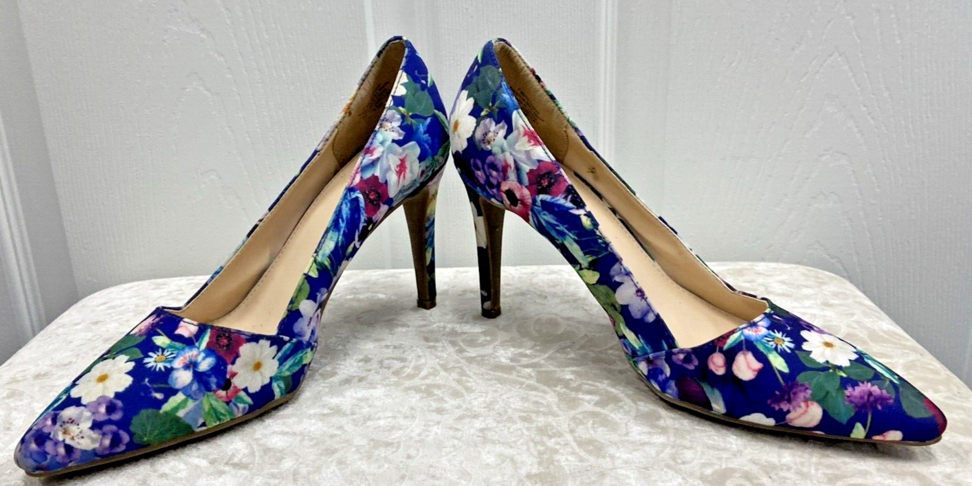 Bar lll Joella 2 Women’s Floral Pointed Toe Pumps Shoes Size 6.5M