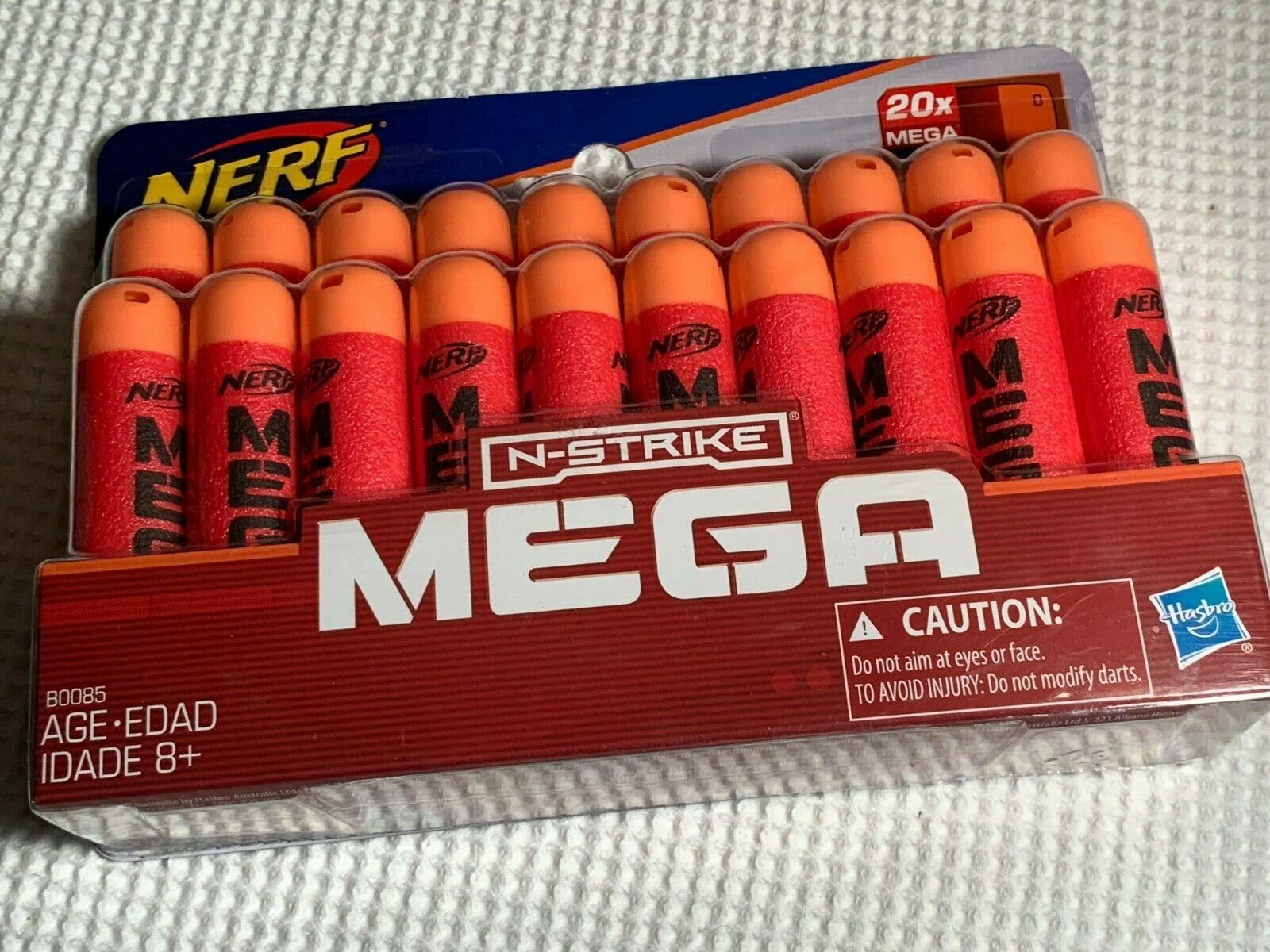 New & Sealed! Nerf N-Strike Gun Mega Dart Refill Playset (20-Pack) B0085 - NIB! - Image 2