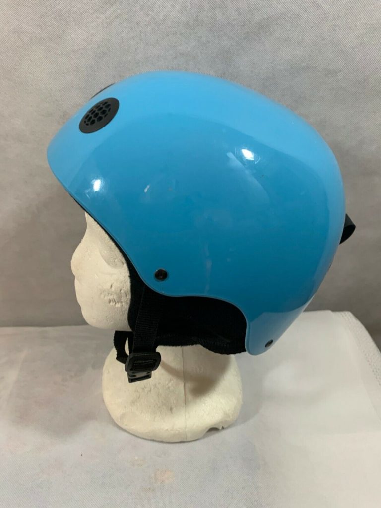 Light Blue Snowboard / Ski Helmet by Woo A Mart 2 Vents in Front and Back  Main Image