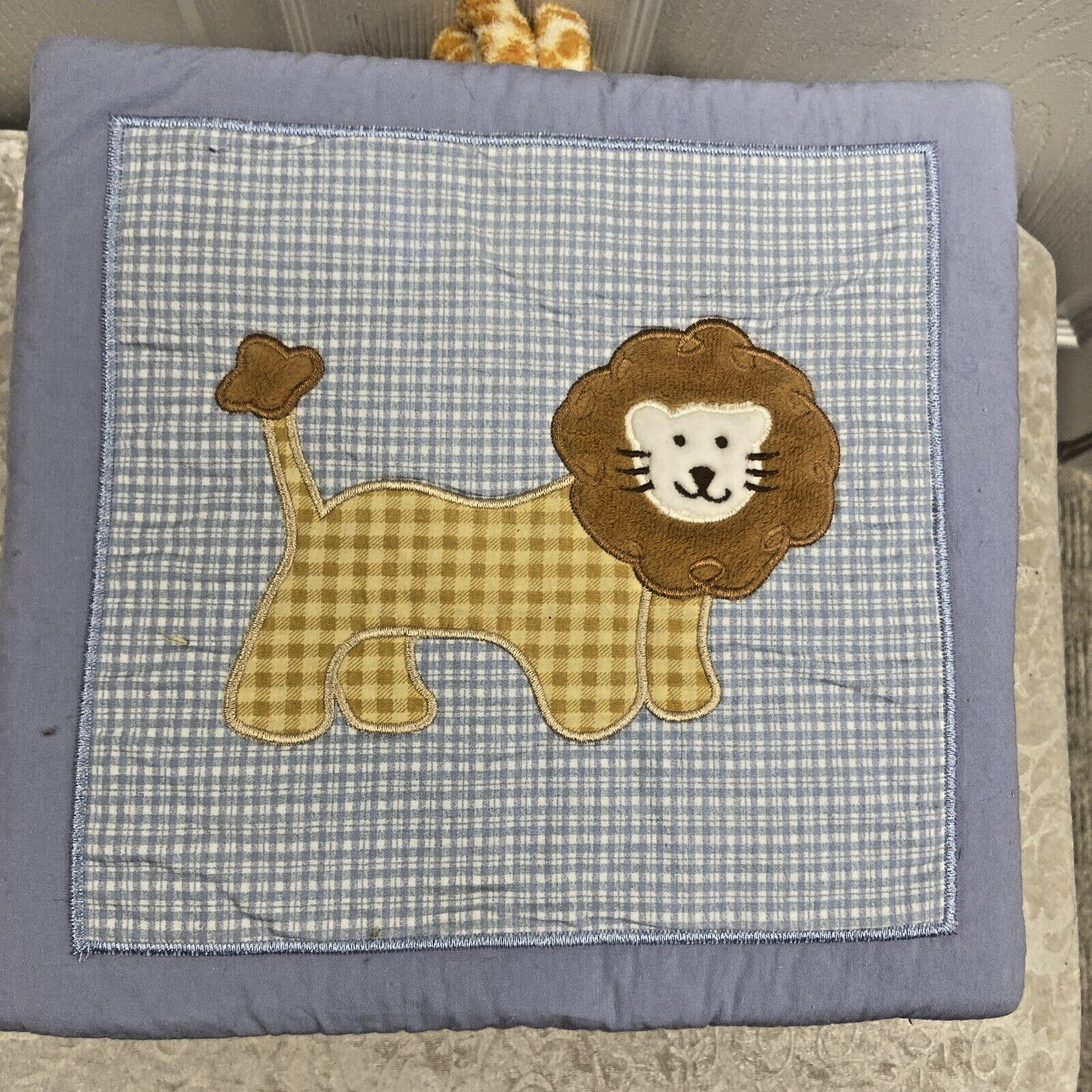 5pc Wall Hanging Set Zoo Animals Crib Nursery Elephant, Tiger, Turtle Etc... - Image 6