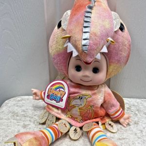 NWT Lovely Tetradactyl Dinosaur Doll with Hidden Pkt + Surprise Dinosaur Friend