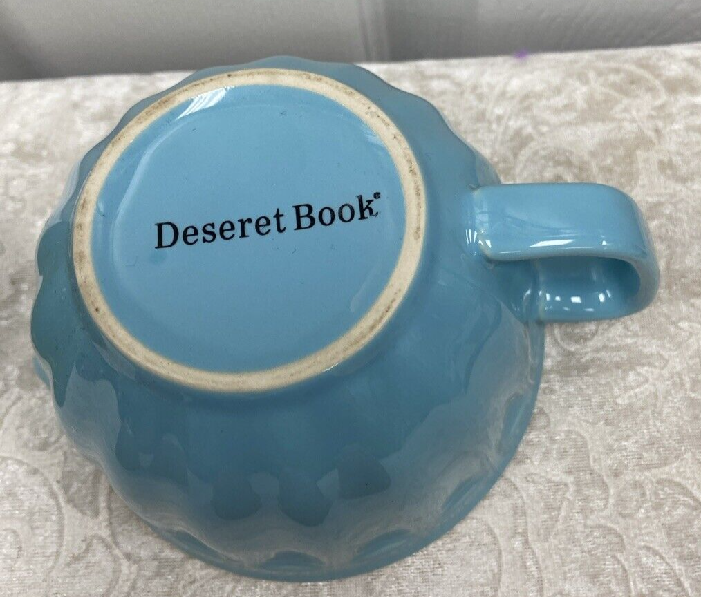 Deseret Book Ceramic Nesting Measuring Cups With Spouts and Sayings on Each Nice - Image 6