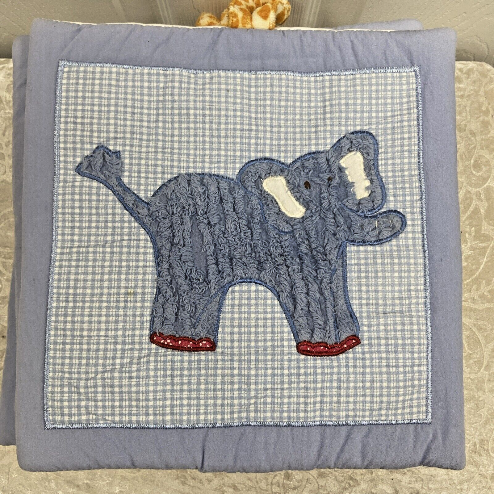 5pc Wall Hanging Set Zoo Animals Crib Nursery Elephant, Tiger, Turtle Etc... - Image 5