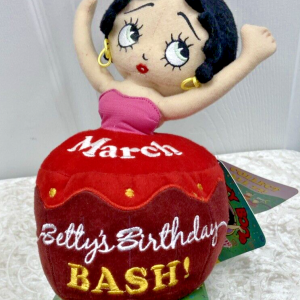 2013 Betty Boop March Birthday Bash Cupcake Plush Sugar Loaf 12" Stuffed