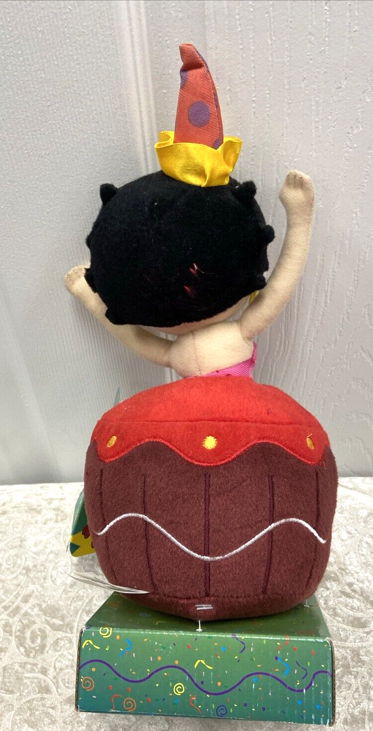 2013 Betty Boop March Birthday Bash Cupcake Plush Sugar Loaf 12" Stuffed - Image 4