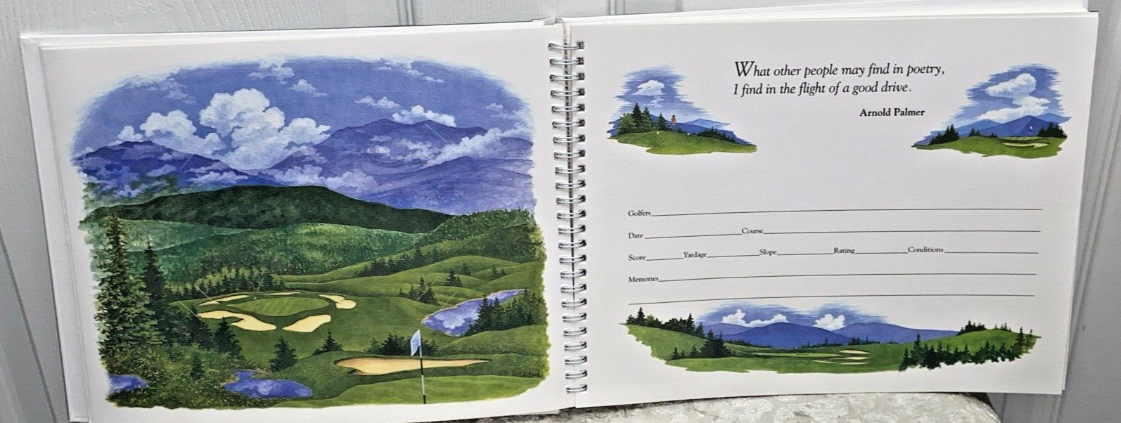 Lot Of 4 Fun Golf Themed Hardcover/Paperback Books, Games, Memories, Funny - Image 7