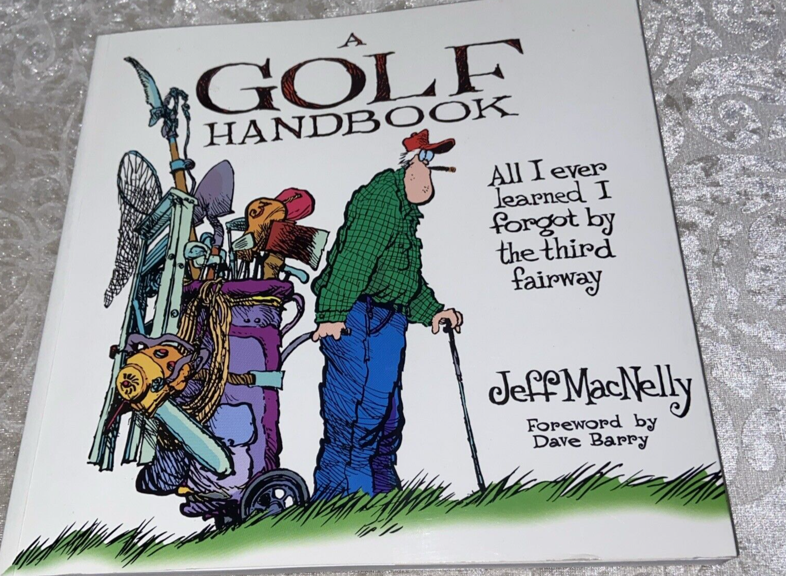 Lot Of 4 Fun Golf Themed Hardcover/Paperback Books, Games, Memories, Funny - Image 14